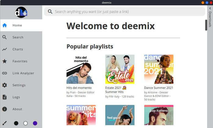 Deemix (Android, Windows, Mac et Linux)
