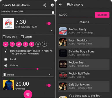 Utilisez Deezer en réveil avec Deez's Music Alarm