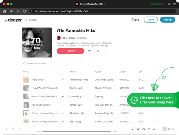 DumpMedia DeezPlus (Windows/Mac)