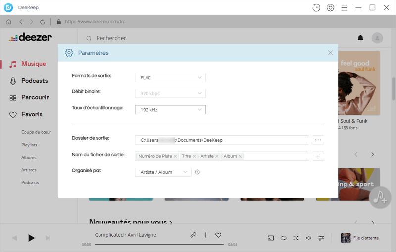 Comment télécharger la musique de Deezer sur PC