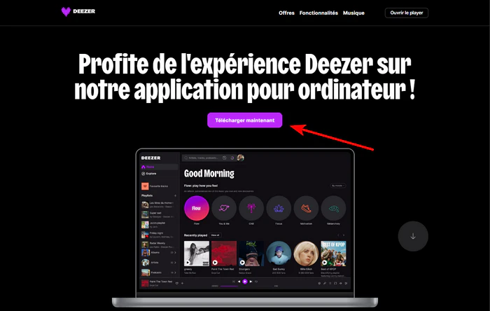 Installer Deezer sur Mac