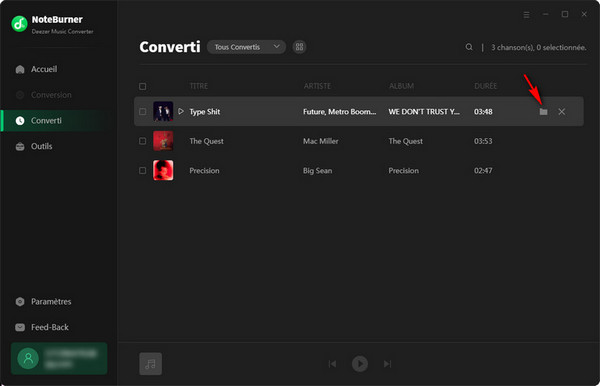 NoteBurner Deezer Music Converter (Windows/Mac)