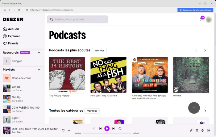 Lancez DeeKeep Deezer Music Converter