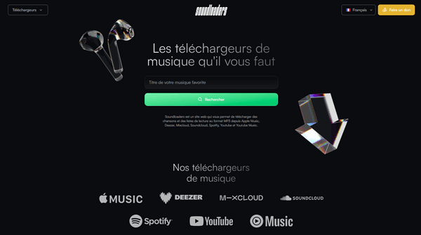 Soundloaders Deezer Downloader (En ligne)