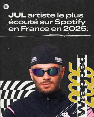 Top artiste sur Spotify 2025 : Jul