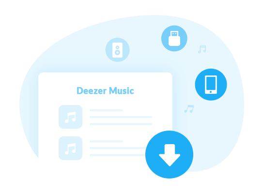 Convertissez des chansons de Deezer