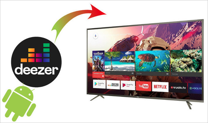 Deezer sur Android TV