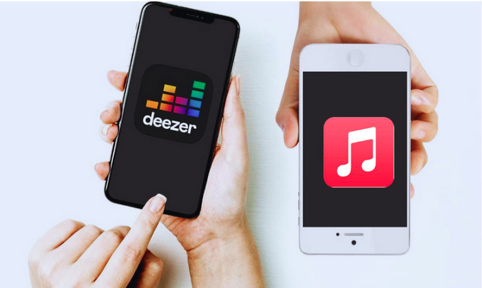 Music DeezerをApple Musicに転送します