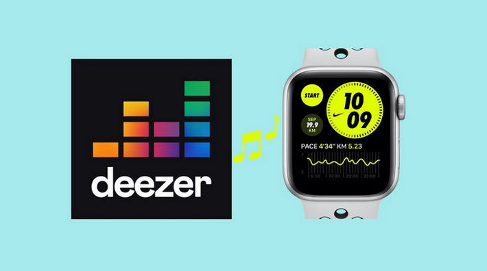 Deezer sur Apple Watch